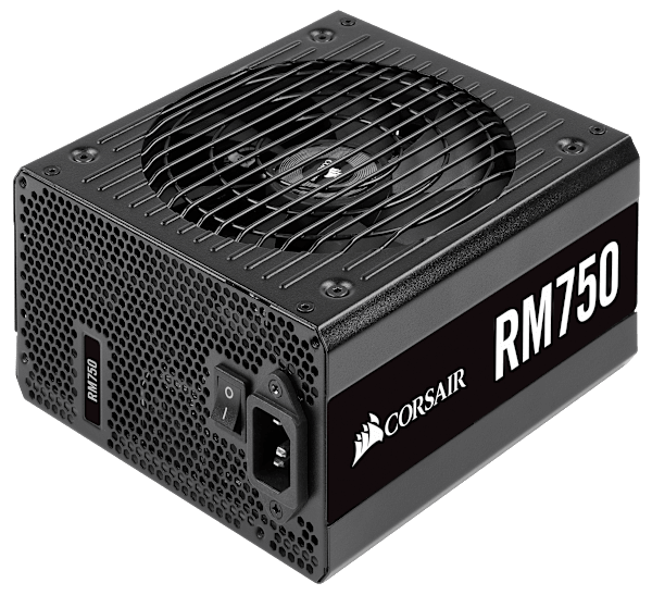 RM750, 750 Watt, GOLD, Fully Modular Power Supply, NA Version, Refurbish