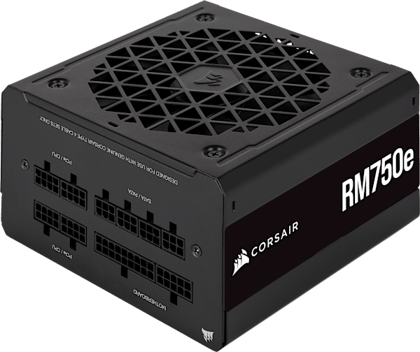 RMe Series™ RM750e Fully Modular Low-Noise ATX Power Supply (Refurbished)