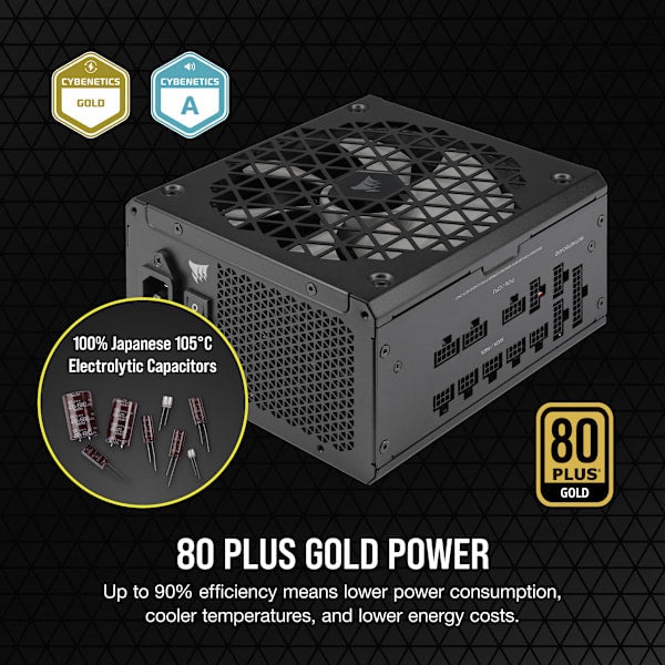 RM850x SHIFT 80 PLUS Gold Fully Modular ATX Power Supply (Revival Series)