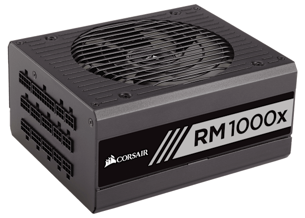 RMx Series™ RM1000x — 1000 Watt 80 PLUS® Gold Certified Fully Modular PSU (NA) (Refurbished)