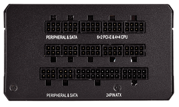 RMx Series™ RM1000x — 1000 Watt 80 PLUS® Gold Certified Fully Modular PSU (NA) (Refurbished)