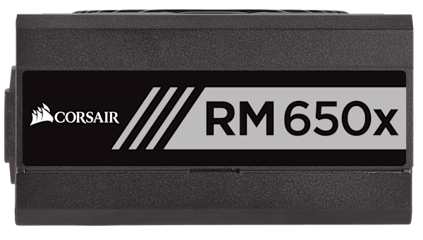 RMx Series™ RM650x — 650 Watt 80 PLUS® Gold Certified Fully Modular PSU (NA) (Refurbished)
