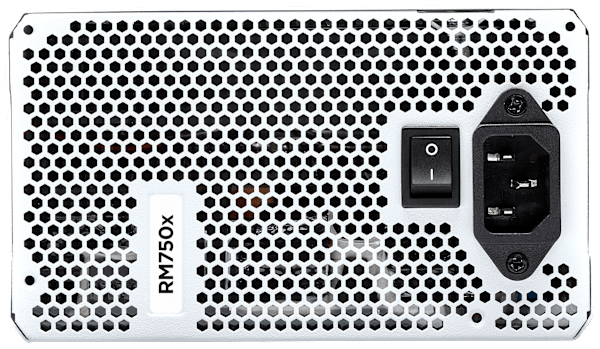 RMx White Series™ RM750x — 750 Watt 80 PLUS® Gold Certified Fully Modular PSU (EU) (Refurbished)