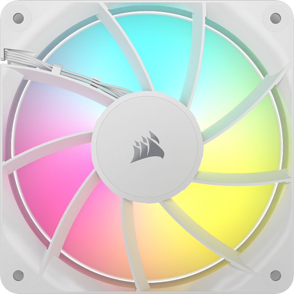 RS120 ARGB 120mm PWM Fans - Triple Pack - White (Revival Series)