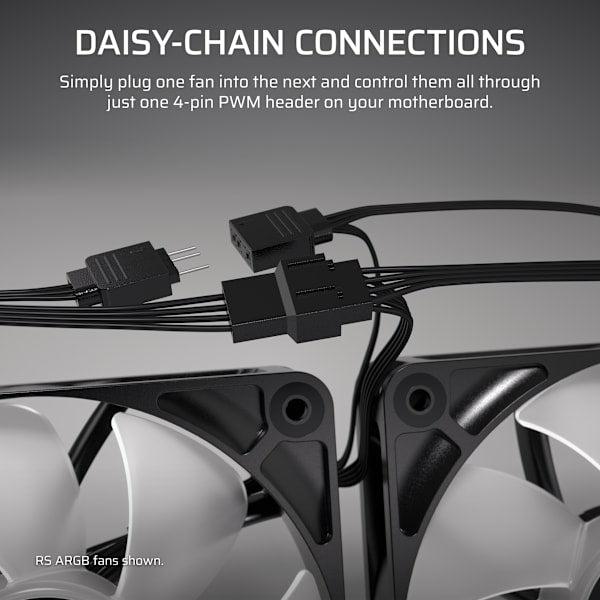 RS120 120mm PWM Fans - Triple Pack (Revival Series)