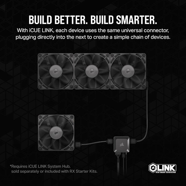 iCUE LINK RX120 120mm PWM Single Fan Expansion (Revival Series)