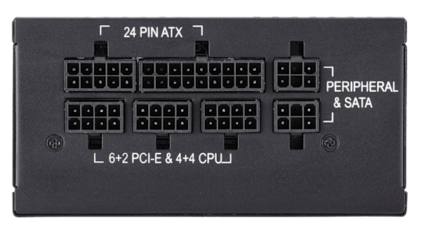 SF Series™ SF600 — 600 Watt 80 PLUS® Gold Certified High Performance SFX PSU (NA) (Refurbished)