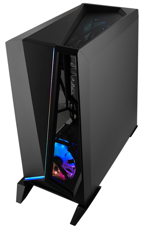 Carbide Series SPEC-OMEGA RGB Mid-Tower Tempered Glass Gaming Case — Black