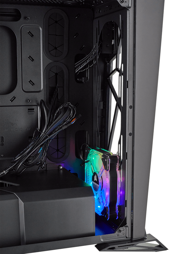 Carbide Series SPEC-OMEGA RGB Mid-Tower Tempered Glass Gaming Case — Black