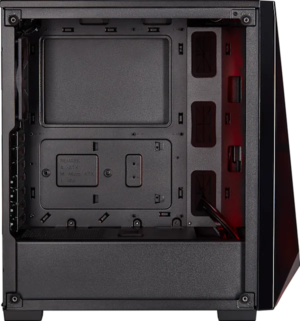 Carbide Series SPEC-DELTA RGB Tempered Glass Mid-Tower ATX Gaming Case — Black