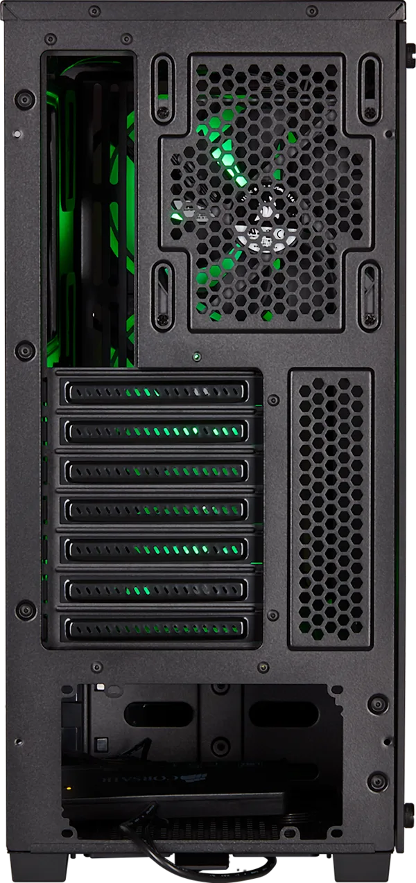 Carbide Series SPEC-DELTA RGB Tempered Glass Mid-Tower ATX Gaming Case — Black