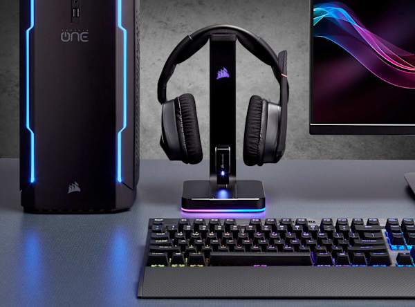 ST100 RGB Premium Headset Stand with 7.1 Surround Sound (Refurbished)