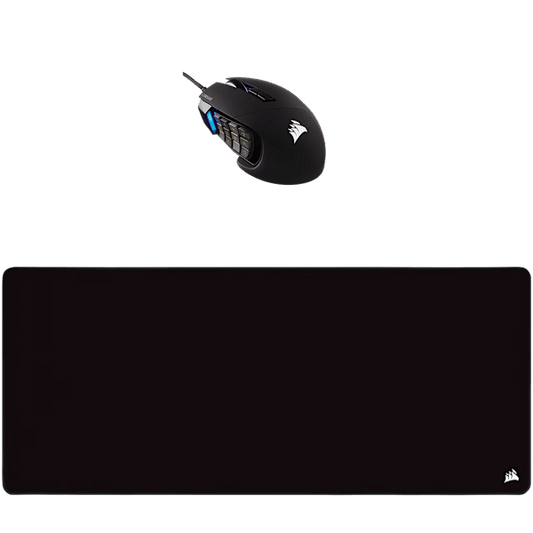 Corsair Scimitar Elite and MM350 Pro Extended XL Mousepad