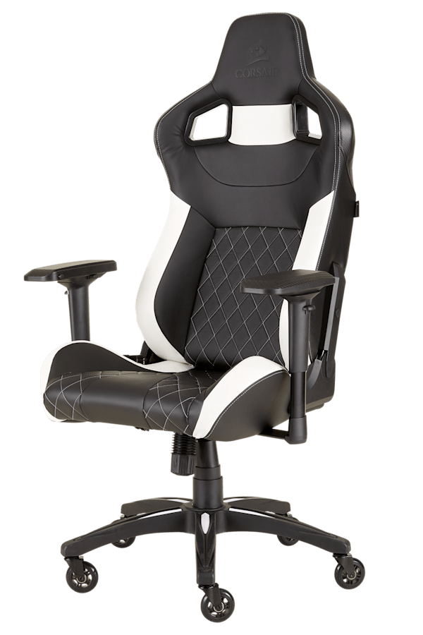 T1 RACE 2018 Gaming Chair — Black/White