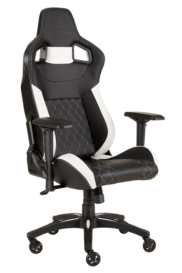T1 RACE 2018 Gaming Chair — Black/White