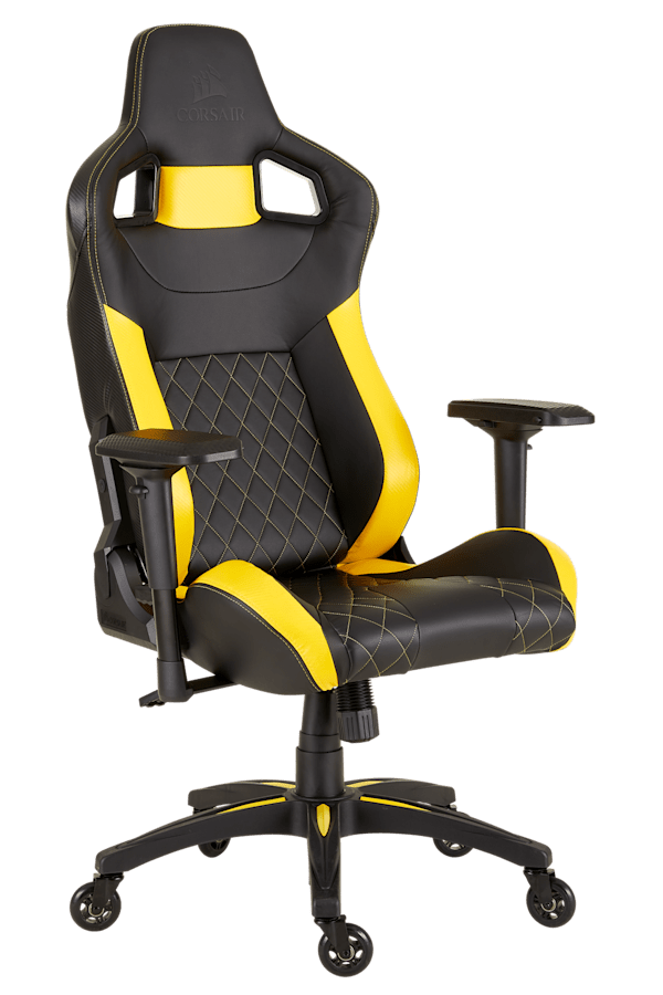 T1 RACE 2018 Gaming Chair — Black/Yellow