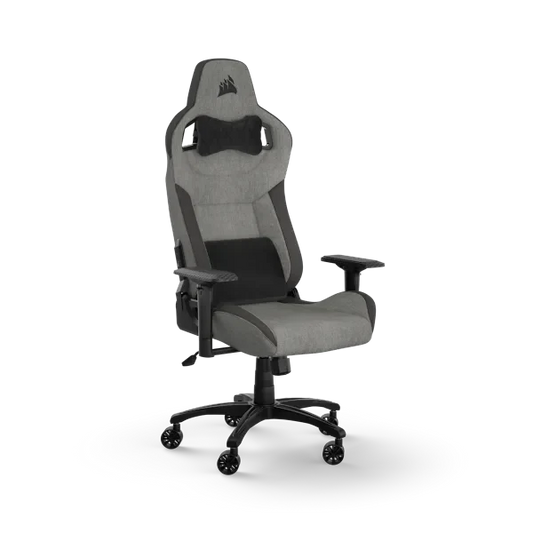 T3 RUSH Fabric Gaming Chair (2023) - Grey/Charcoal