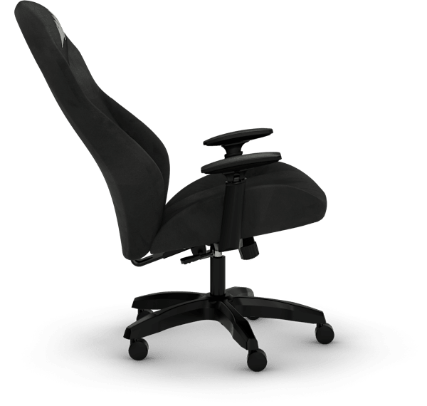 TC60 FABRIC Gaming Chair — Black