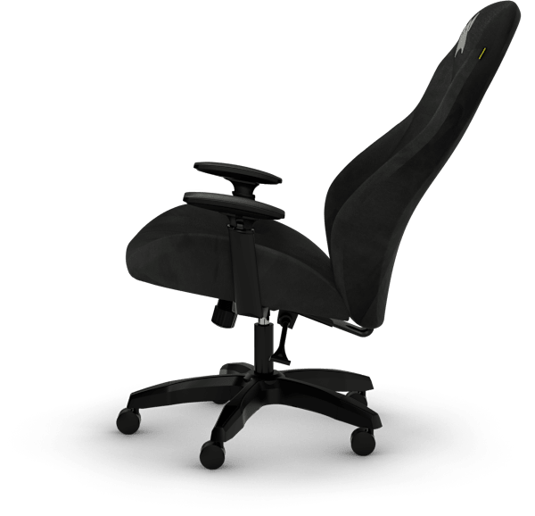 TC60 FABRIC Gaming Chair — Black