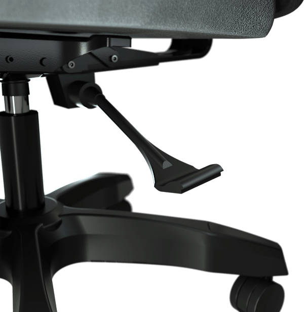 TC60 FABRIC Gaming Chair — Grey