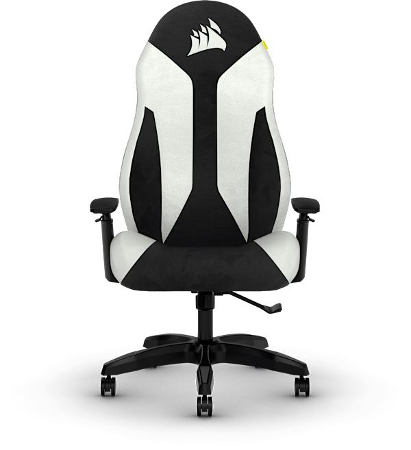 TC60 FABRIC Gaming Chair — White