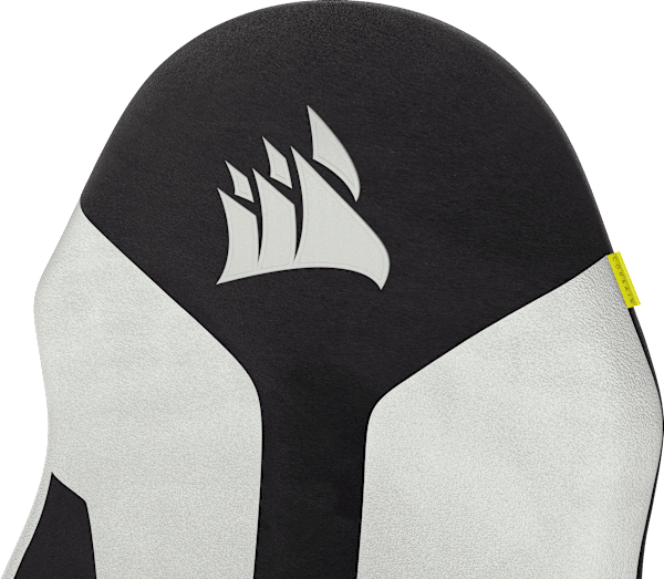 TC60 FABRIC Gaming Chair — White