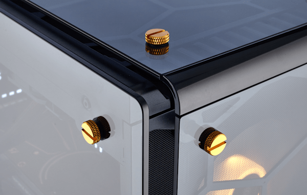 Crystal Series 570X Gold Anodized Aluminum Thumbscrews