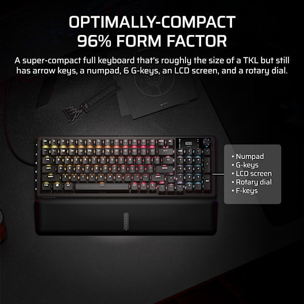 VANGUARD PRO 96 Hall Effect Gaming Keyboard (Revival Series)