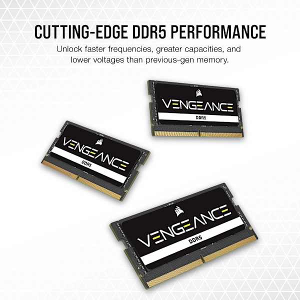 VENGEANCE DDR5 SODIMM 24GB (1x24GB) DDR5 4800MT/s CL40