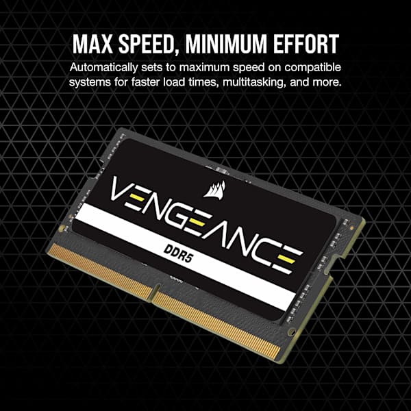 VENGEANCE DDR5 SODIMM 24GB (1x24GB) DDR5 4800MT/s CL40