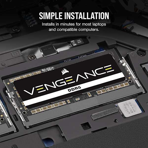 VENGEANCE DDR5 SODIMM 96GB (2x48GB) DDR5 4800MT/s CL40