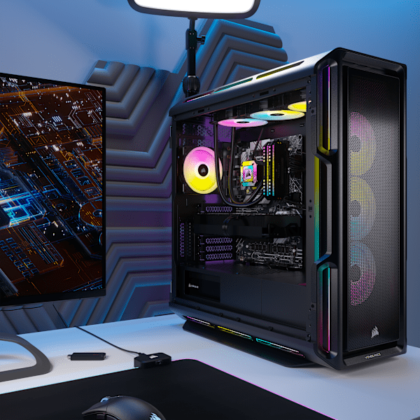 VENGEANCE i8100 Gaming PC: Intel Core i9-13900KS, NVIDIA RTX 4090, 64GB DDR5 5600 MTs Memory, 4TB (2x 2TB M.2) NVMe SSD (Certified Refurbished)
