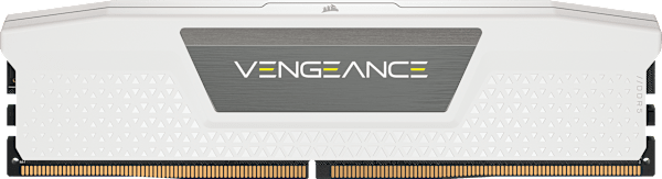 VENGEANCE® 32GB (2 x 16GB) DDR5 DRAM Up To 6000MT/s CL38 Intel XMP Memory Kit - WHITE