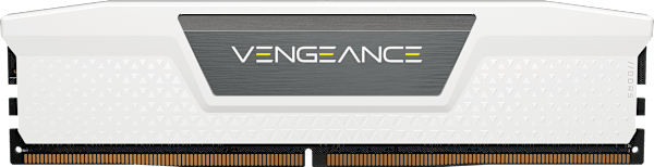 VENGEANCE® 32GB (2 x 16GB) DDR5 DRAM Up To 6000MT/s CL38 Intel XMP Memory Kit - WHITE