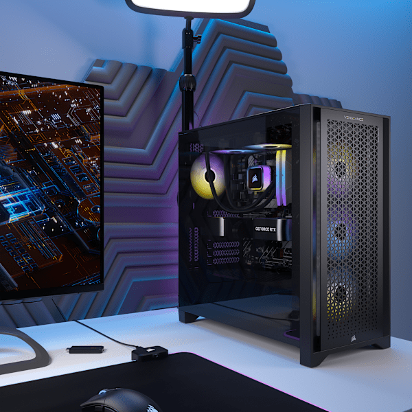 VENGEANCE i7400 Gaming PC, i5-13600KF, RTX 4060, 1TB M.2, 32GB DDR5-5600 (Certified Refurbished)