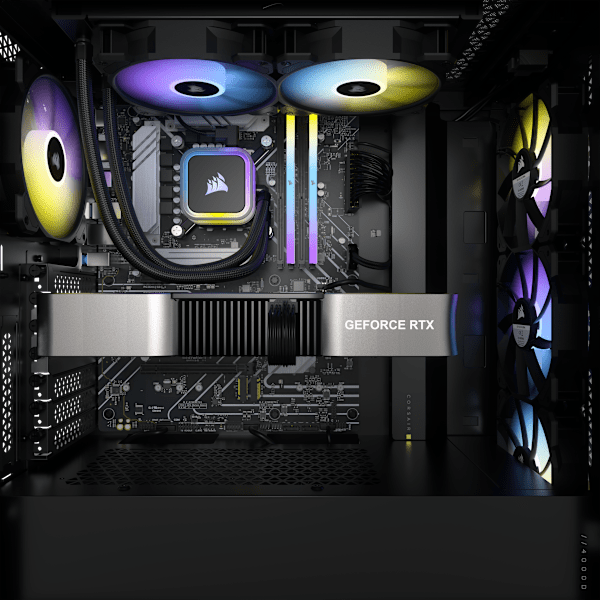 VENGEANCE i7400 Gaming PC, i7-13700KF, RTX 4080, 1TB M.2, 32GB DDR5-5600 (Certified Refurbished)