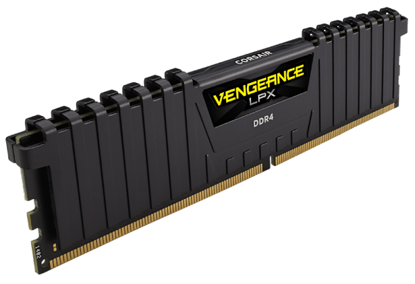VENGEANCE® LPX 8GB (1 x 8GB) DDR4 DRAM Up To 2666MHz C16 Memory Kit - Black