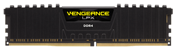 VENGEANCE® LPX 16GB (2 x 8GB) DDR4 DRAM Up To 3600MHz C18 Memory Kit - Black