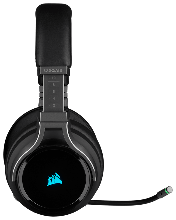 Corsair VIRTUOSO RGB Wireless Headset, Carbon, Refurbish