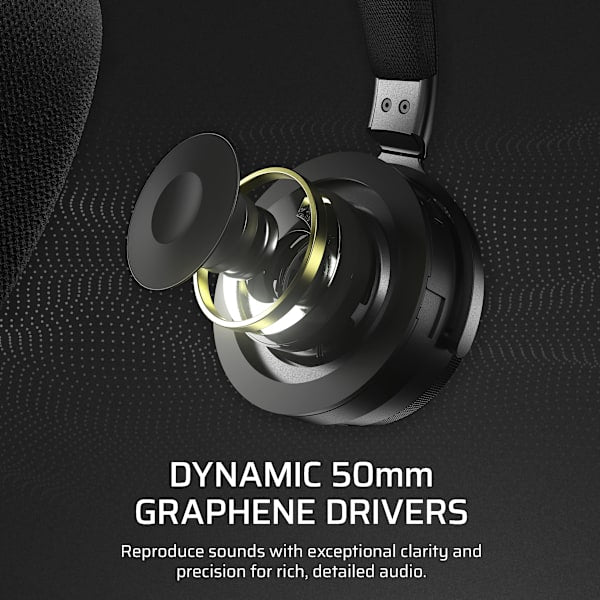VIRTUOSO MAX WIRELESS Gaming Headset, Carbon (Revival Series)