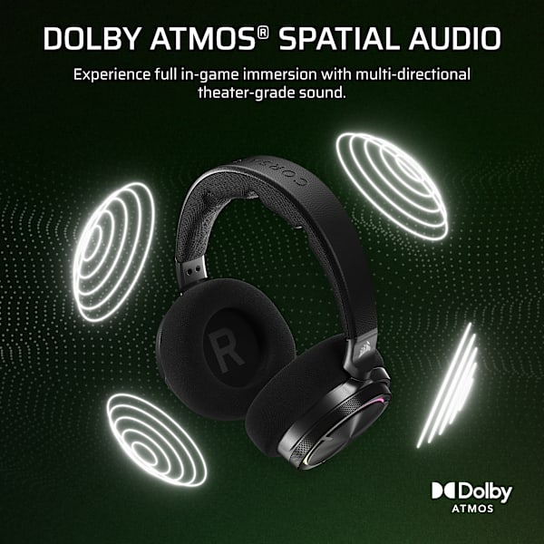 VIRTUOSO MAX WIRELESS for XBOX Gaming Headset, Carbon (Revival Series)