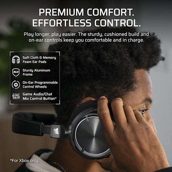 VIRTUOSO MAX WIRELESS for XBOX Gaming Headset, Carbon (Revival Series)