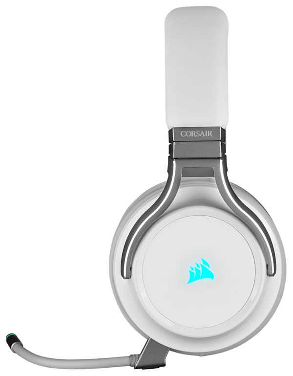VIRTUOSO RGB WIRELESS High-Fidelity Gaming Headset — White (Revival Series)