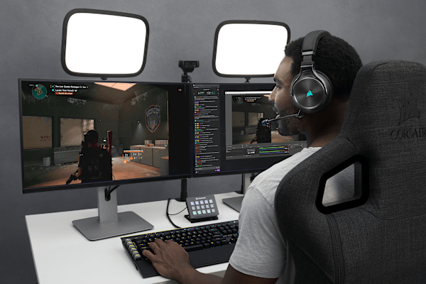 VIRTUOSO RGB WIRELESS XT High-Fidelity Gaming Headset — Slate (Revival Series)