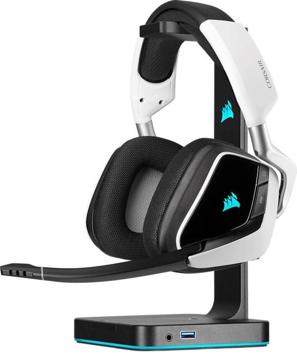 VOID RGB ELITE Wireless Premium Gaming Headset with 7.1 Surround Sound — White (Revival Series)