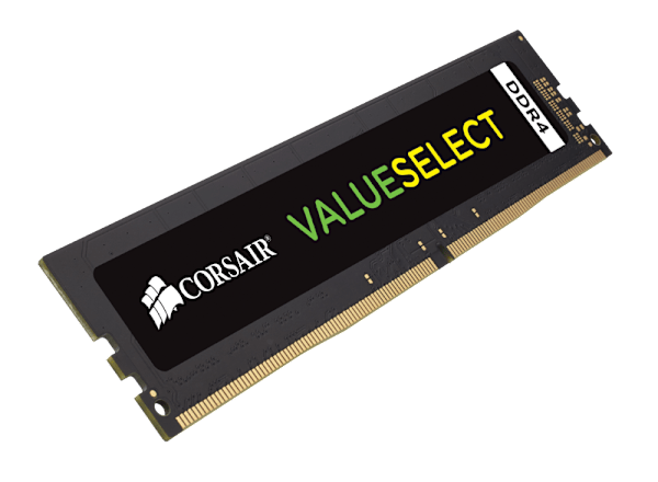 CORSAIR Memory — 16GB (1x16GB) DDR4 2666MHz C18 DIMM