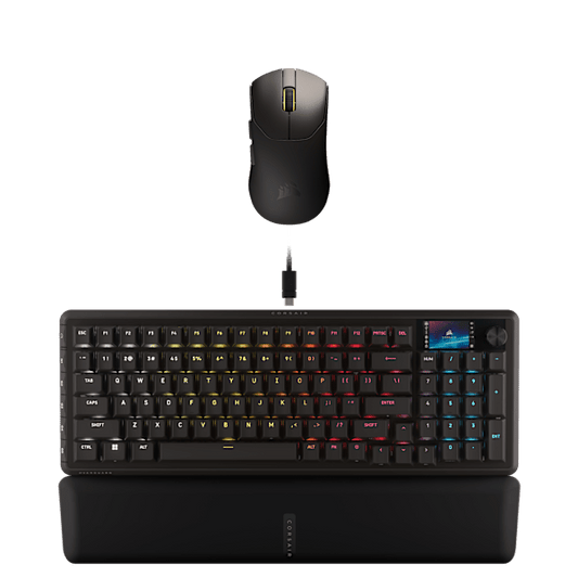 VANGUARD PRO 96 Keyboard and SABRE v2 PRO FPS Gaming Bundle