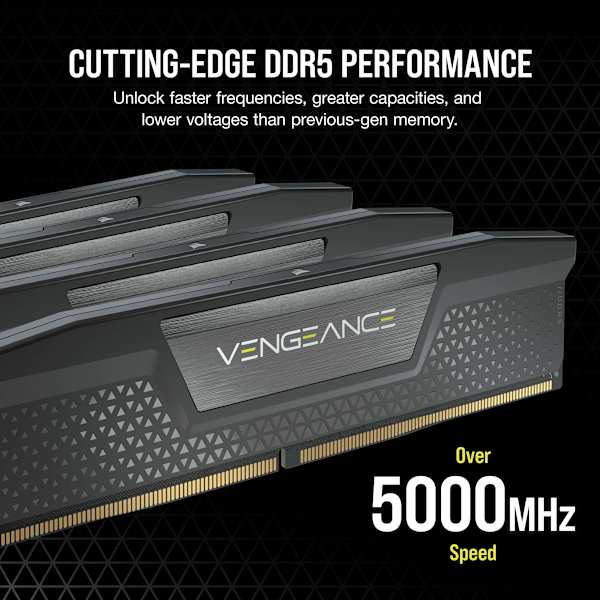 VENGEANCE® 96GB (2x48GB) DDR5 DRAM Up To 6000MT/s CL36 Memory Kit