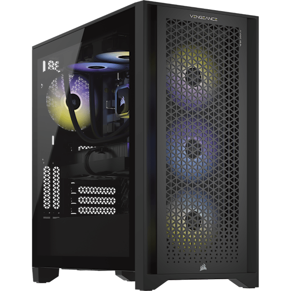 VENGEANCE i7400 Gaming PC: Intel Core i7-13700K, NVIDIA RTX 4070, 32GB DDR5 5600 MTs Memory, 1TB NVMe SSD (Certified Refurbished)