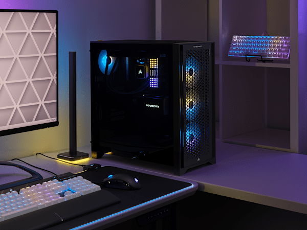 VENGEANCE i7400 Gaming PC: Intel Core i7-13700K, NVIDIA RTX 4070, 32GB DDR5 5600 MTs Memory, 1TB NVMe SSD (Certified Refurbished)